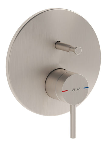 VitrA Origin Integrated 2-Way Diverter - Brushed Nickel