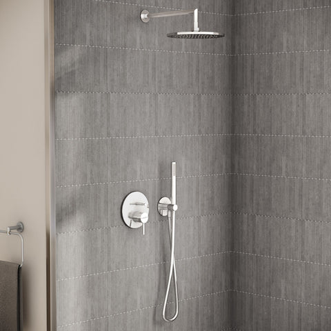 VitrA Origin Integrated 2-Way Diverter - Chrome
