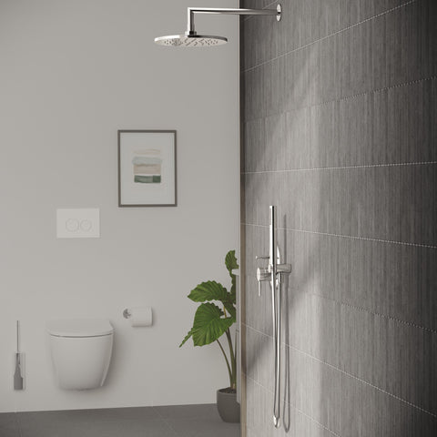 VitrA Origin Integrated 2-Way Diverter - Chrome
