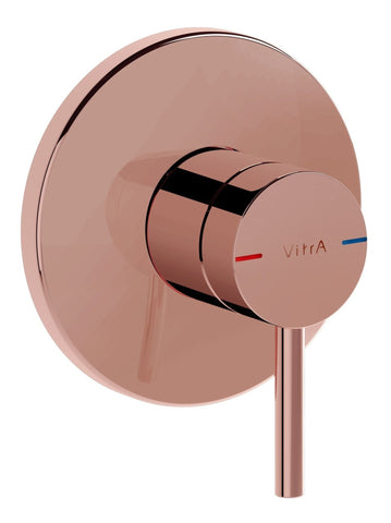 VitrA Origin Integrated 1-Way Diverter - Soft Copper