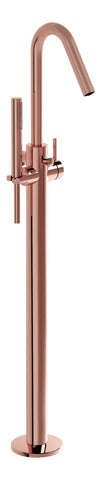 VitrA Origin Floor Standing Bath Filler - Soft Copper
