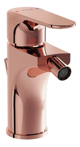 VitrA Root Round Bidet Mixer - Soft Copper