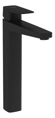 VitrA Root Square Tall Basin Mixer - Matt Black