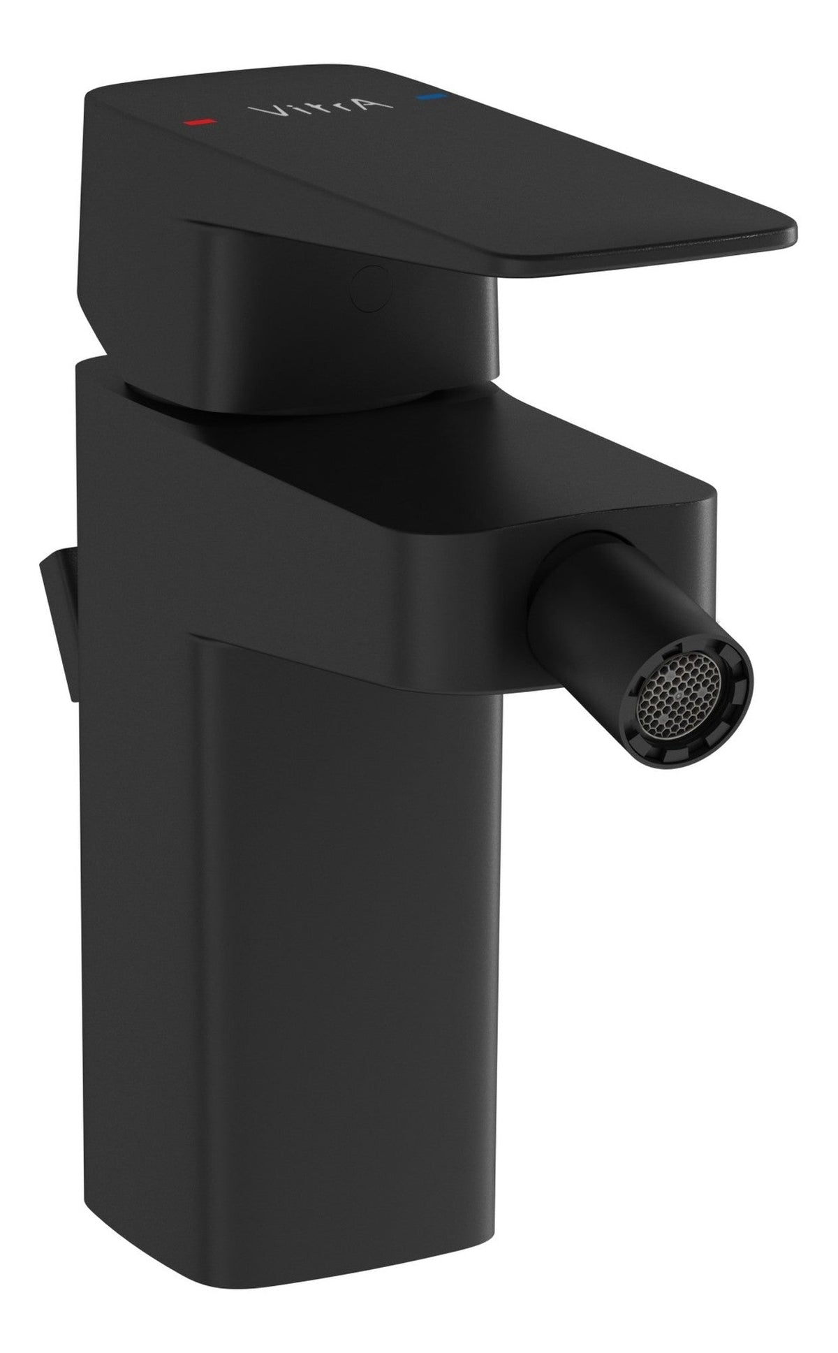 VitrA Root Square Bidet Mixer - Matt Black