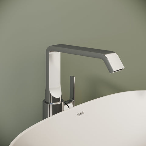 VitrA Suit Tall Basin Mixer (Side Handle) - Chrome