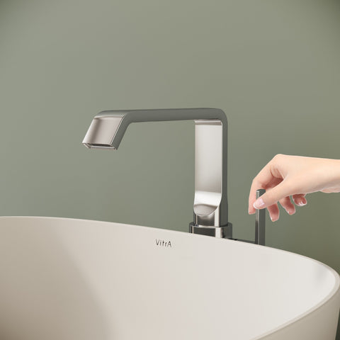 VitrA Suit Tall Basin Mixer (Side Handle) - Chrome
