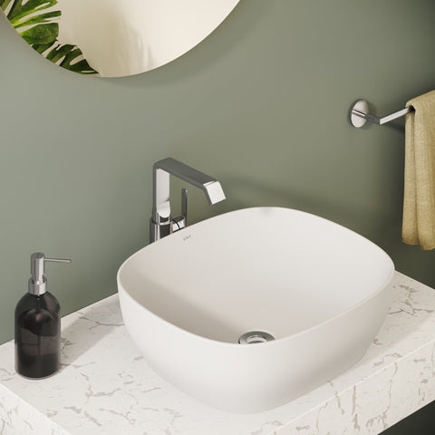 VitrA Suit Tall Basin Mixer (Side Handle) - Chrome