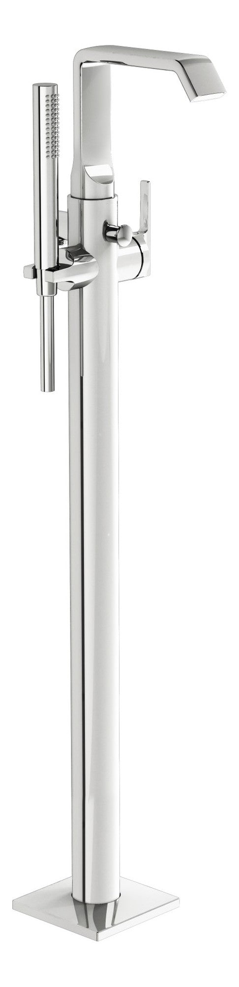 VitrA Suit Floor Standing Bath/Shower Mixer - Chrome