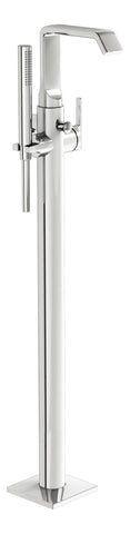 VitrA Suit Floor Standing Bath/Shower Mixer - Chrome