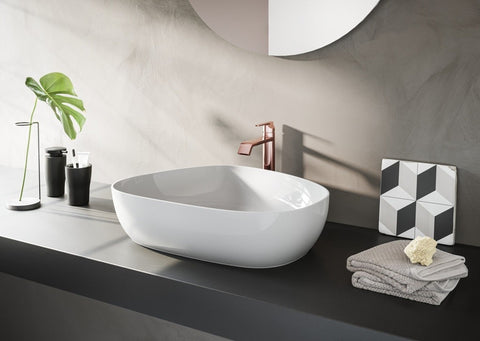 VitrA Suit Tall Basin Mixer (Top Handle) - Soft Copper
