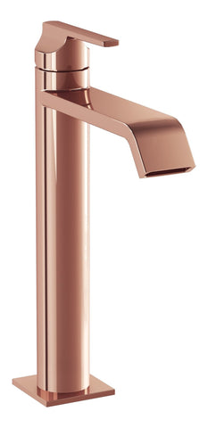 VitrA Suit Tall Basin Mixer (Top Handle) - Soft Copper