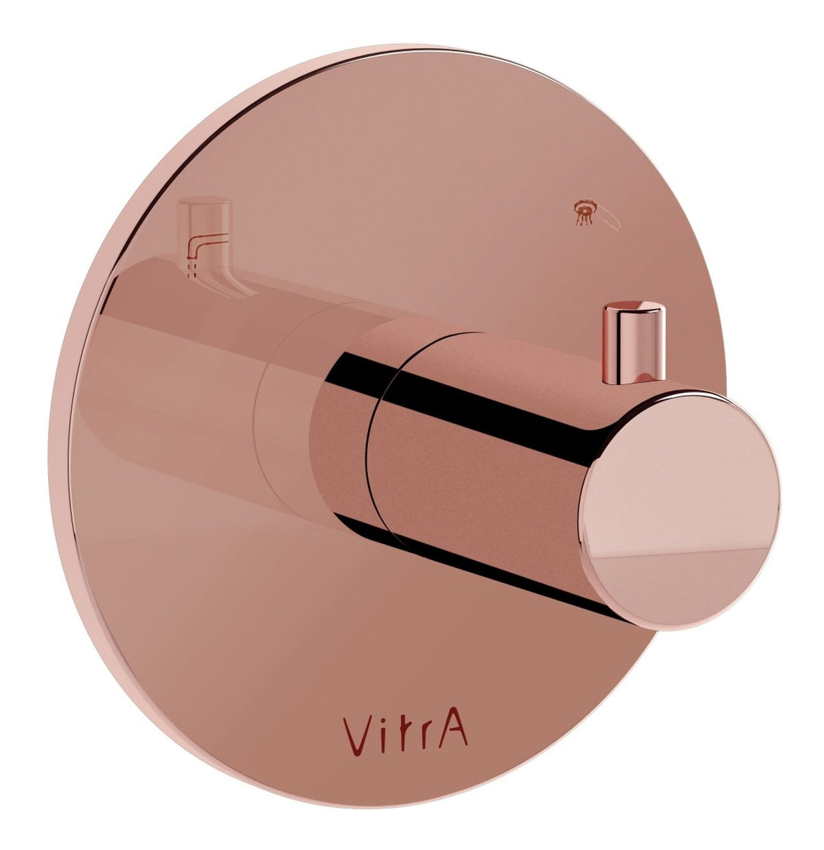 VitrA Origin Built-In 2-Way Diverter - Soft Copper