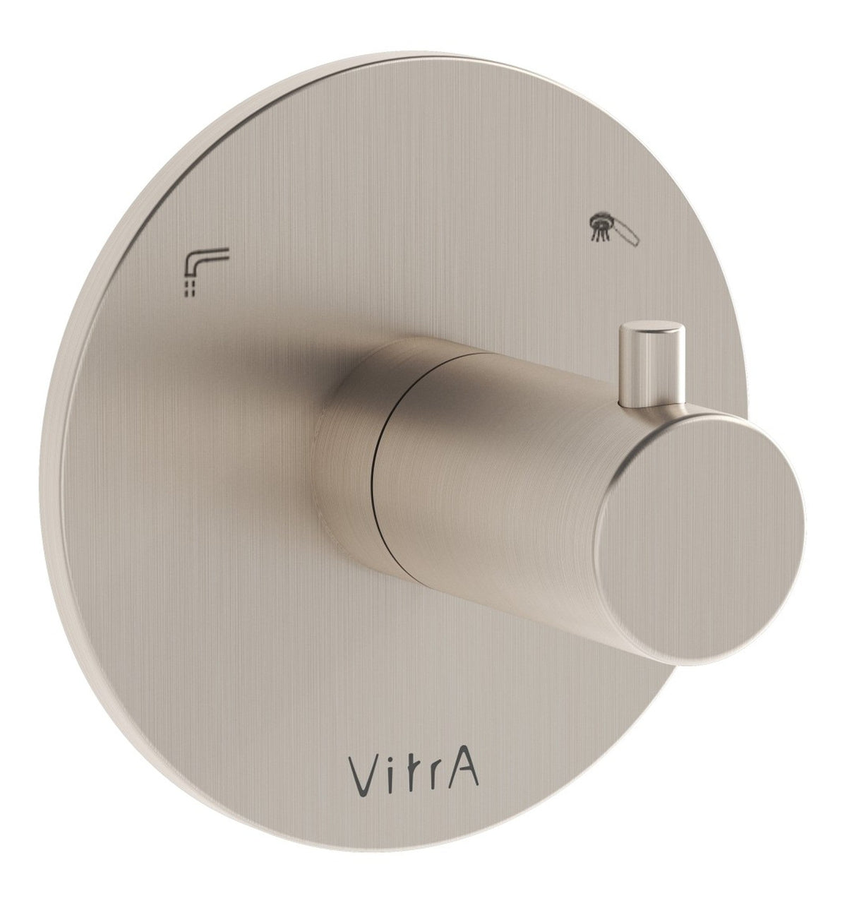 VitrA Origin Built-In 2-Way Diverter - Brushed Nickel