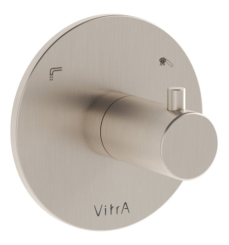 VitrA Origin Built-In 2-Way Diverter - Brushed Nickel
