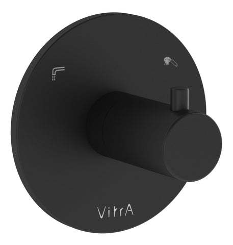 VitrA Origin Built-In 2-Way Diverter - Matt Black