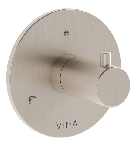 VitrA Origin Integrated 3-Way Diverter - Brushed Nickel