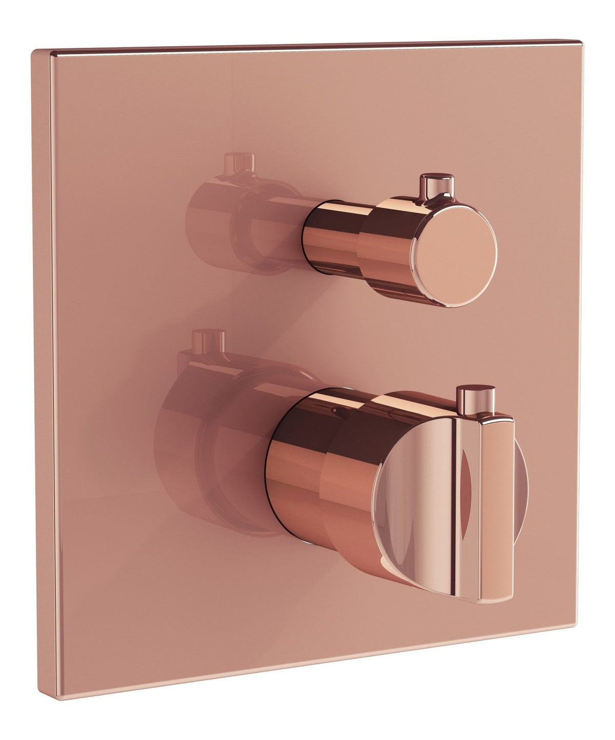 VitrA Suit Integrated Thermostatic Shower Mixer - Soft Copper