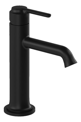 VitrA Origin Classic Basin Mixer (Top Handle) - Matt Black