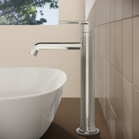 VitrA Origin Classic Tall Basin Mixer (Top Handle) - Chrome