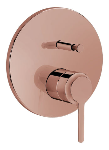 VitrA Origin Classic Integrated Bath Mixer Valve - Soft Copper