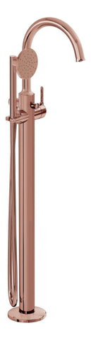 VitrA Origin Classic Floor Standing Bath/Shower Mixer - Soft Copper