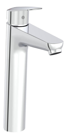 VitrA Flow Round Tall Basin Mixer - Chrome