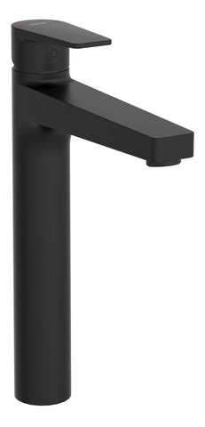 VitrA Flow Square Tall Basin Mixer - Matt Black