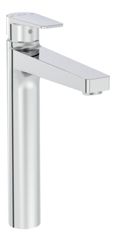 VitrA Flow Square Tall Basin Mixer - Chrome