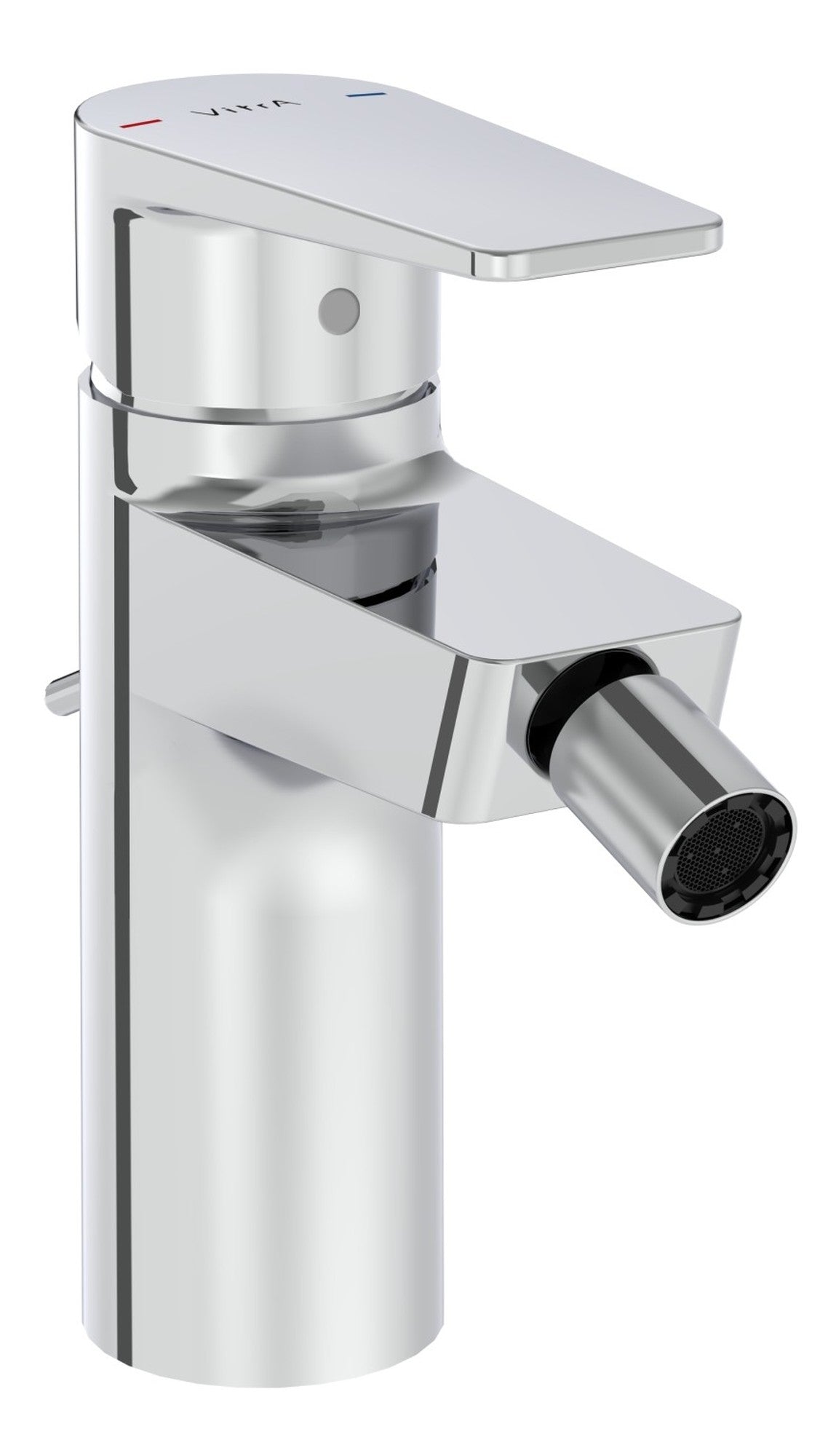 VitrA Flow Square Bidet Mixer - Chrome