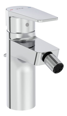 VitrA Flow Square Bidet Mixer - Chrome