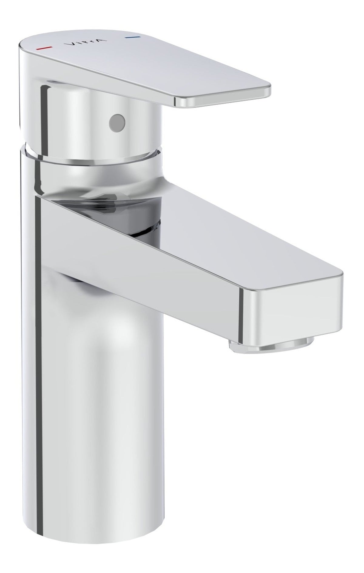 VitrA Flow Square Basin Mixer - Chrome
