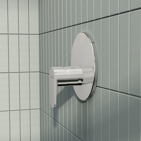 VitrA Origin Integrated Thermostatic Shower Mixer Valve - Chrome