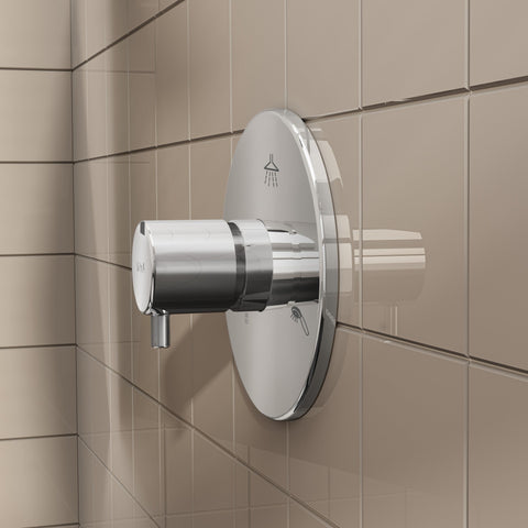 VitrA Origin 3-Way Diverter - Chrome