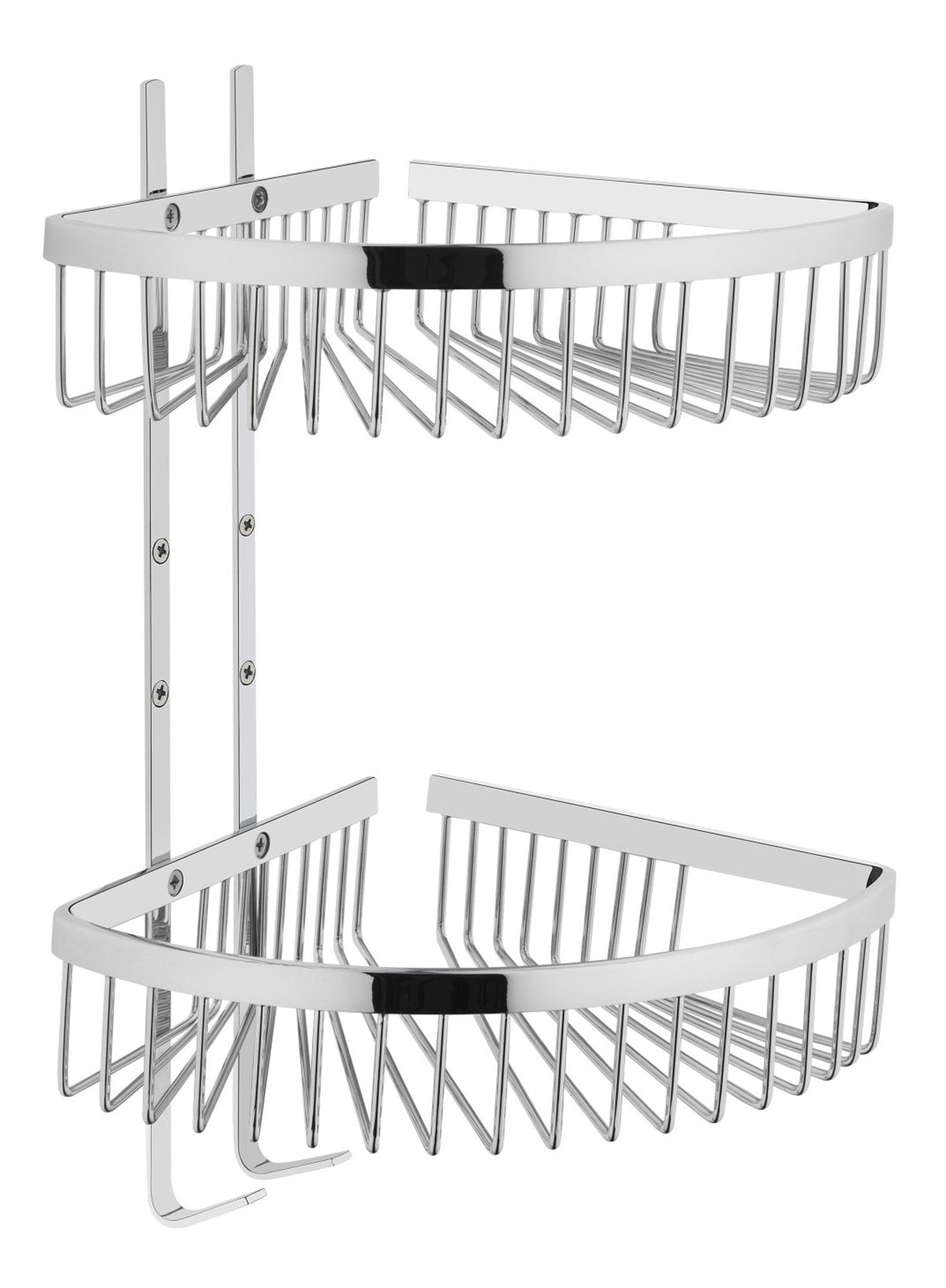 VitrA Root Double Sponge Basket - Chrome