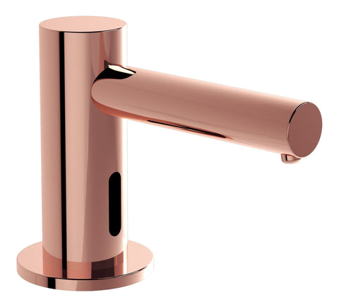 VitrA Origin Touch Free Short Soap Dispenser (Mains) - Soft Copper