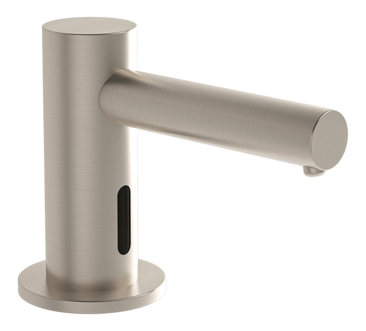 VitrA Origin Touch Free Short Soap Dispenser (Mains) - Brushed Nickel