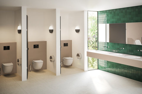 VitrA Origin Touch Free Wall Mounted Soap Dispenser (Mains) - Chrome