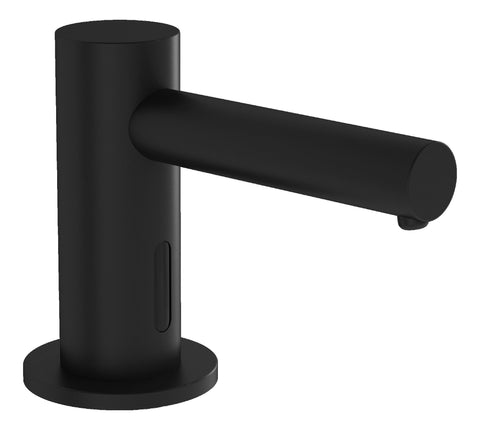 VitrA Origin Touch Free Short Soap Dispenser (Battery) - Matt Black