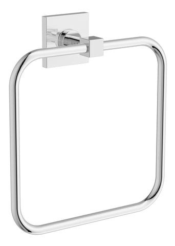 VitrA Root Square Towel Loop - Chrome