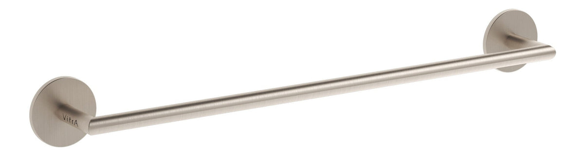 VitrA Origin 45cm Single Towel Rail - Brushed Nickel