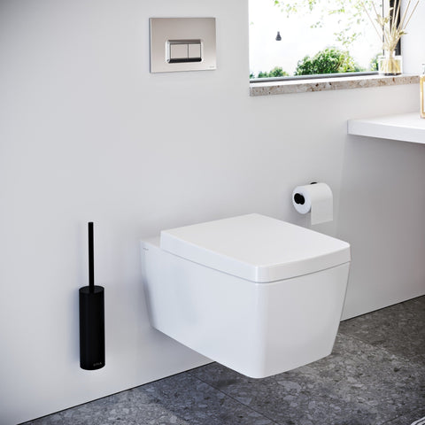 VitrA Origin Wall Mounted WC Brush Holder - Matt Black