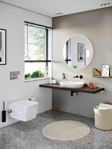 VitrA Origin Wall Mounted WC Brush Holder - Matt Black