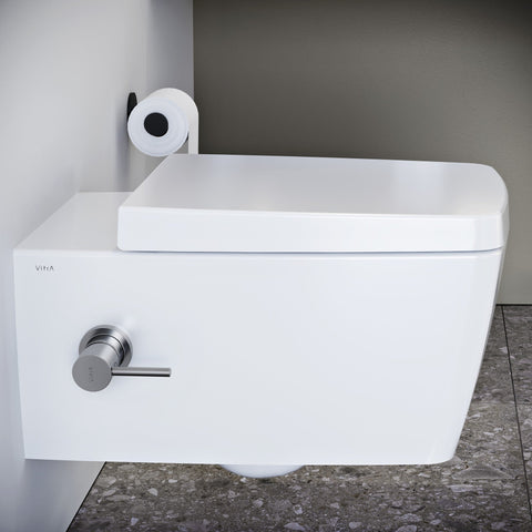 VitrA Origin Toilet Roll Holder - Matt Black
