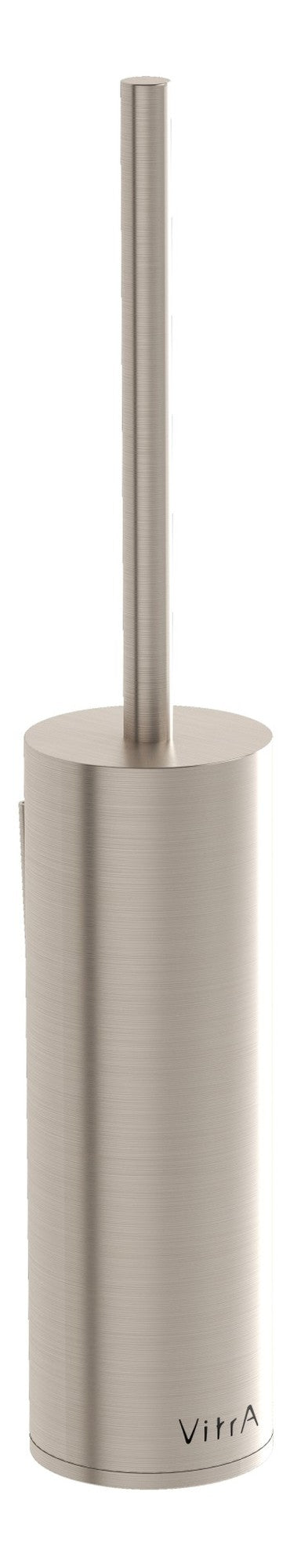 VitrA Origin Wall Mounted WC Brush Holder - Brushed Nickel