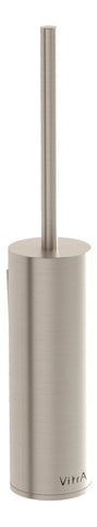 VitrA Origin Wall Mounted WC Brush Holder - Brushed Nickel