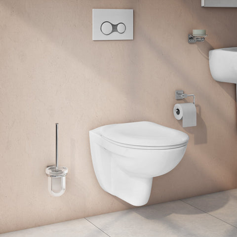 VitrA Q-Line WC Brush Holder - Chrome