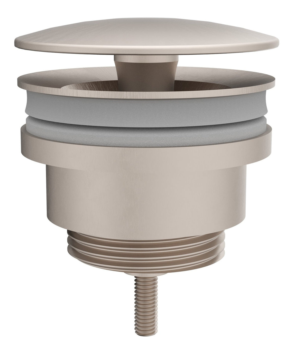 VitrA Universal Waste (Free-Flowing) - Brushed Nickel