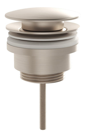 VitrA Universal Waste (Push-Open) - Brushed Nickel