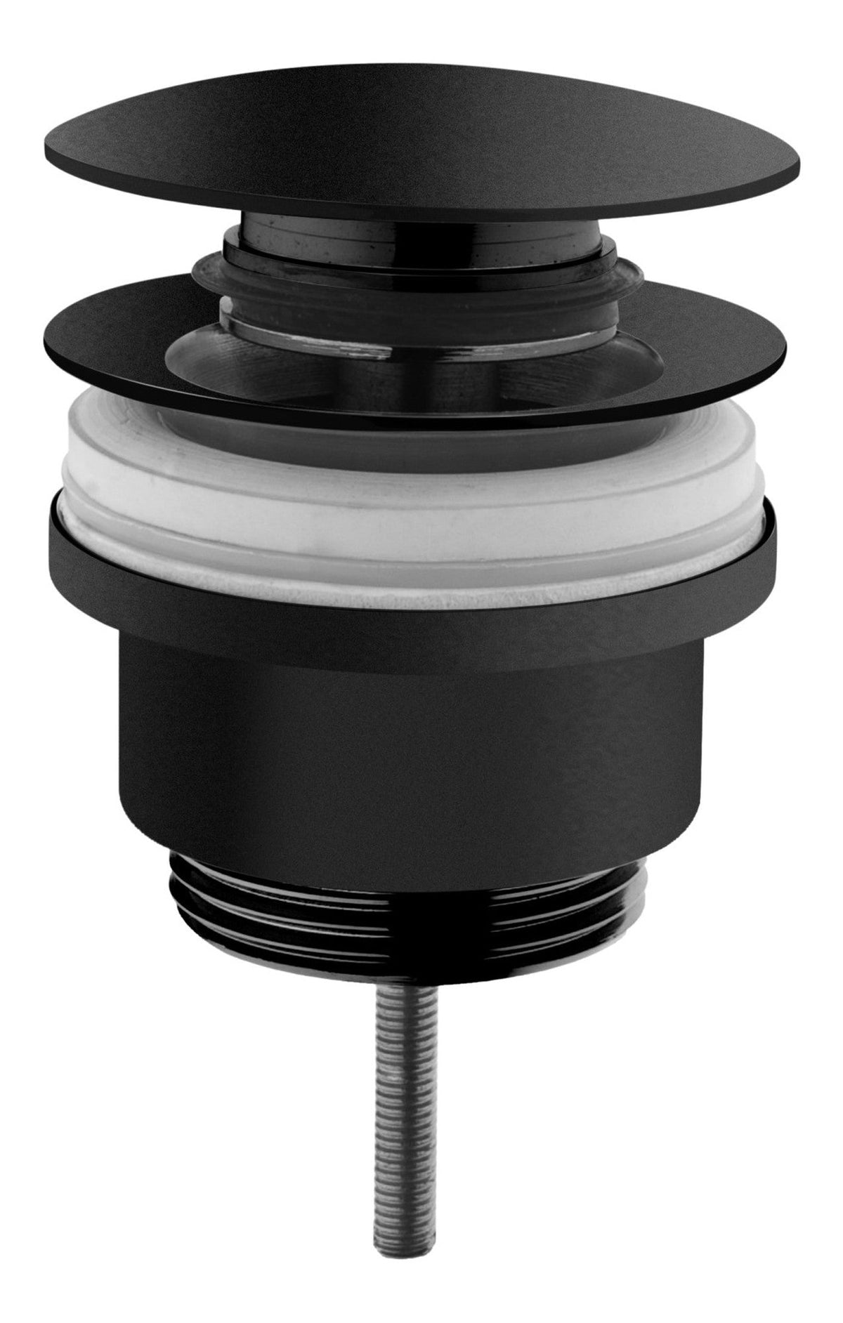 VitrA Universal Waste (Push-Open) - Matt Black