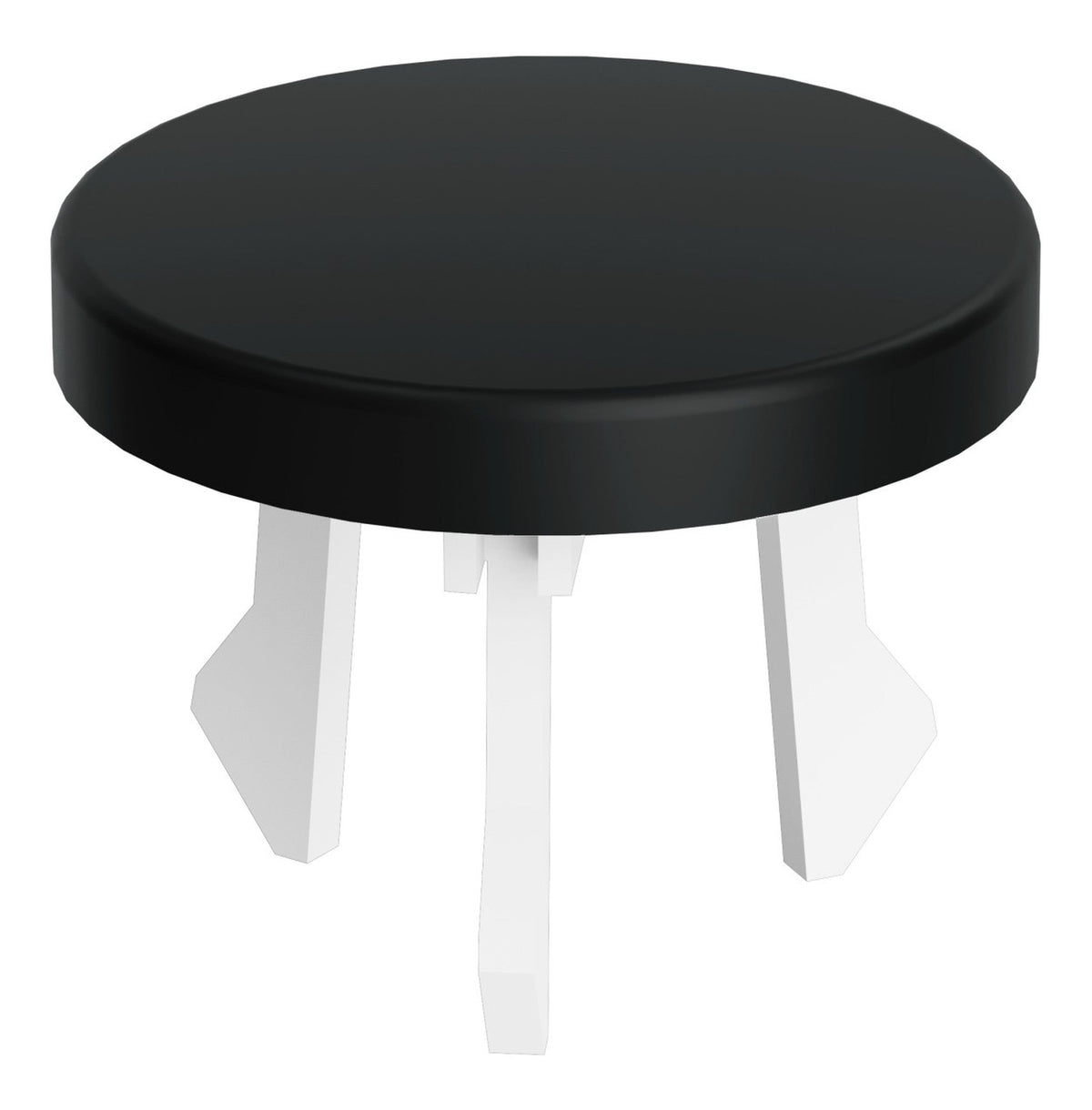 VitrA Basin Overflow Cover - Matt Black